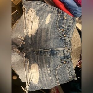 brand new levi’s jean shorts